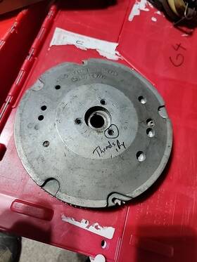 0581174 Omc 0581175 581174 581175 Johnson Evinrude 1974-1976 9.9-15 Hp Electric Start Points Flywheel P6