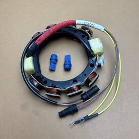 0583672 Omc Evinrude Johnson Brp 583672 10 Amp Stator Assembly Kit Oem New