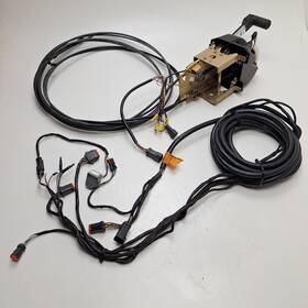 126483 Omc Johnson Evinrude Binnacle Control Box Controls With Harness Cables Oem
