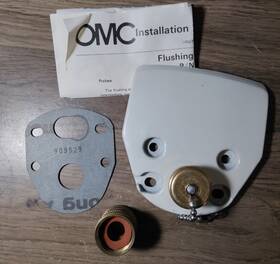 173556 Omc New Oem Johnson Evinrude Flushing Adapter Kit 1978-1985 Nla