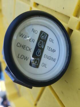 176326 Omc Evinrude Johnson Outboard System Check Gauge Used Concept Series Etec