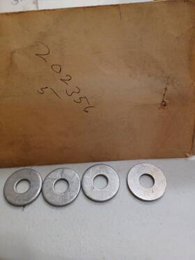 202356 Omc Lot Of 4 Johnson Evinrude New Oem Washer Omc81