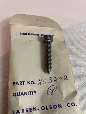 203202 Omc Screw Johnson Evinrude Lot Of 4