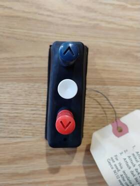 279458 Omc Vintage Boat Johnson Evinrude Push Button Control Box Switch 5 Term