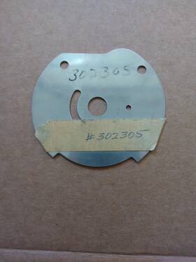 0302305 Omc 302490 Evinrude Johnson Vintage 302305 / With P Impeller Housing Plate