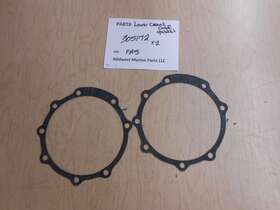 0305172 Omc 305172 Johnson Evinrude Lower Crankcase Gasket 2 Nos Fa5