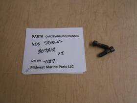 307212 Omc /evinrude / Johnson Marine Nos Screws 2 T127