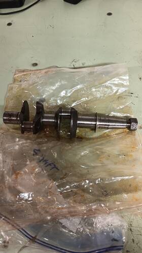 307812 Omc Johnson Crankshaft 5.5hp Outboard Motor Oem