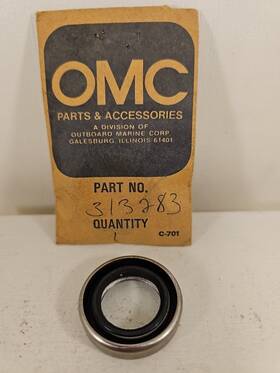 0313283 Omc 313283 New Oil Retainer Johnson Evinrude Brp Boat Part