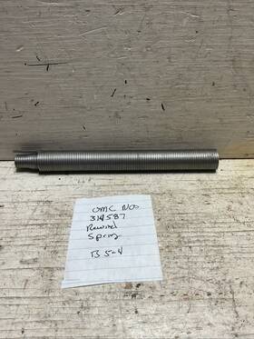 314857 Omc Genuine Oem Johnson Evinrude Starter Spring Part # Nos B-5-4