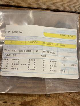 318536 Omc Johnson Evinrude Sleeve Oem Nos