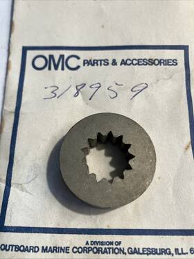 0318959 Omc 318959 Thrust Washer Johnson Evinrude Oem 9.9 15hp Propeller