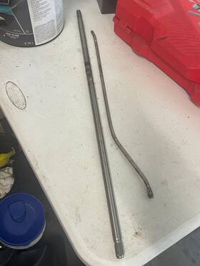 318992 Omc 321455 9.9 Hp-15hp Johnson Evinrude Short Drive Shaft And Shift Rod