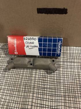 321690 Omc Johnson Evinrude Thermostat Cover Housing New Oem Now