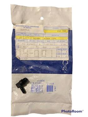 321886 Omc Oem Evinrude Johnson Elbow Fitting