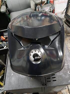 350660 Omc Evinrude Etec Engine Hood Top Cover Cowl Cowling 60 Hp #