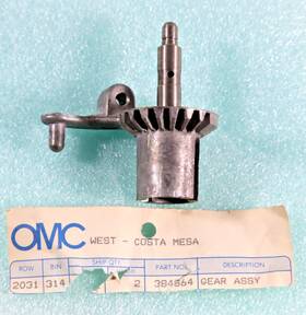 384864 Omc New Johnson Evinrude Throttle Control Gear Nos