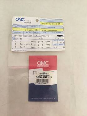 3854152 Omc Volvo Pressure Valve