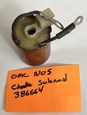 Ee-2-9 Omc 386664 New Oem Johnson / Evinrude Choke Solenoid