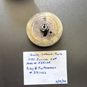 391022 Omc Evinrude Johnson Pulley Pin Assembly #391022