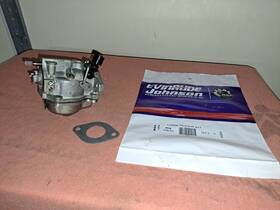388275 Omc 391654 Evinrude Johnson 15 Hp Carburetor Fully Rebuilt 1974-88 Excellent