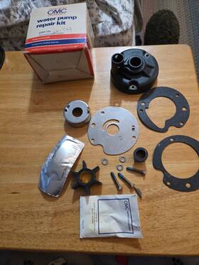 391741 Omc New Genuine Johnson Evinrude Water Pump Repair Kit Oem