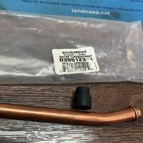 0395123 Omc 395123 Water Tube And Grommet Johnson Evinrude 9.9/15 Long Shaft 20 Inch