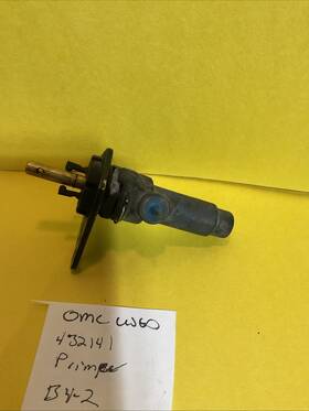 432141 Omc Genuine Oem Used Johnson Evinrude Primer Pump Assembly B4-1