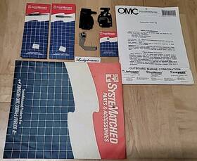 433973 Omc New Oem Johnson Evinrude Carburetor Cover Kit Assembly