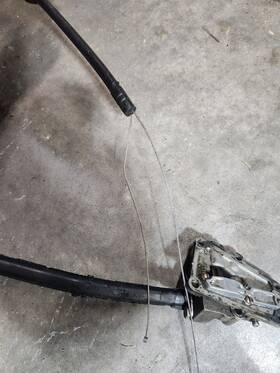 910460 Omc Stringer Lower Unit Mechanical Shift Cable With Mechanism For Parts