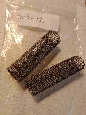 0305072 Omc Brp Evinrude Johnson 305072 X2 Stainless Intake Screen Vintage