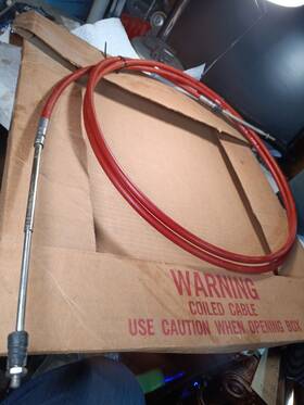 Omc Evinrude Johnson Teleflex Cc170 Cc17014 14 Ft Type 400 Shift Throttle Control Cable Pre 79