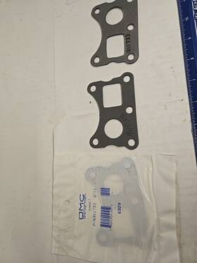 0911733 Omc Johnson Evinrude 911733 Oem Lot Of 3 Water Passage Gasket