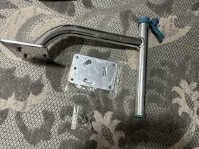 Kpb30b Panther Marinetech Products Quick Release Bow-mount Bracket For King Pin Shall