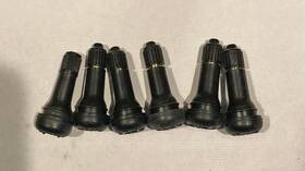 0360-0005 Parts Unlimited 6 Pieces New Long Rubber Tubeless Valve Stems