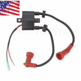 6b4-85570-00 Partsebuy Boat Ignition Coil Assy For Yamaha Outboard 9.9-15hp 6b4-85530