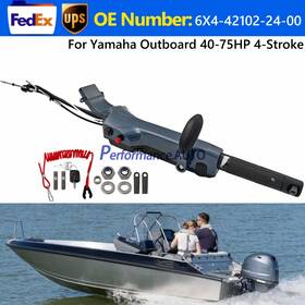 6x4-42102-24-00 Performance.autoparts 6x4-42102-65-00 For Yamaha F50 60 70 Tiller Handle And Fitting Kit 6x4-42103-5c-00