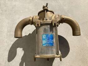 858e Perko Series Intake Water Strainer 493/500 Usa Made - Boat Marine Used