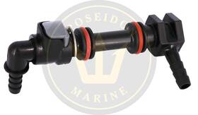 Rm22-861163 Poseidon Marine Gear Oil Fitting Compatible/replacement For Mercruiser Alpha