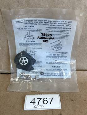 A0106-wa Poulan Carburetor Repair Kit For Chainsaw Oem Nos