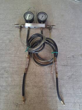 91-881834a1 Precision 999-260 Mercury Air/fuel Ashcroft Pressure Gauge 852087