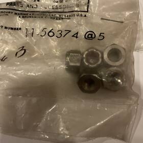11-56374 Quicksilver 5 New Mercury Oem Lock Nut # R2783 69e