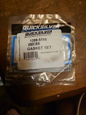 1399-5193 Quicksilver 1399-5198 Carb Gasket Set