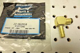 22-fitting Quicksilver 22-862810 New Mercury Mercruiser Oem Part # With O-ring