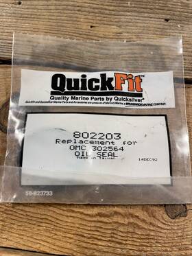 302564 Quicksilver 802203 Quick Fit Oil Seal Replaces Omc Nos