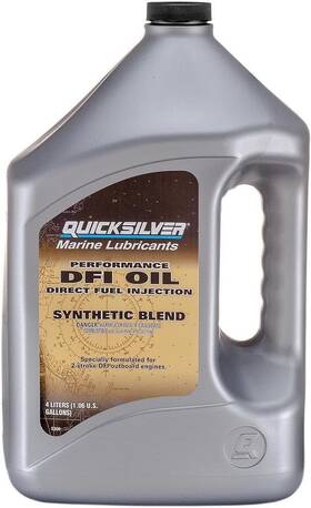858037q01 Quicksilver Dfi 2-stroke Marine Outboard Engine Oil 1 Gallon
