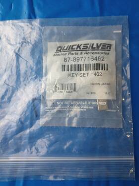 87-897716462 Quicksilver Key Set 462