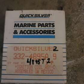332-4895a9 Quicksilver Mercury Nos Ignition Coil 4895t2