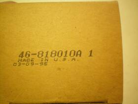 46-818010a1 Quicksilver Mercury Force Chrysler #46-818010a1 Water Pump Body Free Freight
