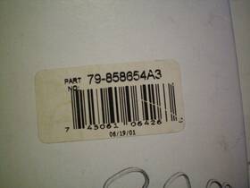 79-858654a3 Quicksilver Mercury #79-858654a3 Partial Water Pressure Gauge Kit Free Freight